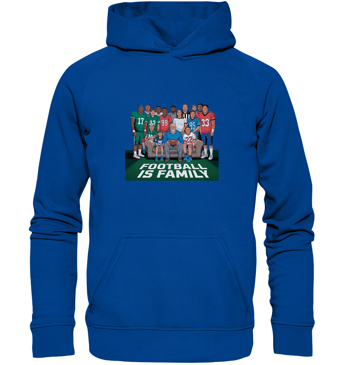 Football is Family - Basic Unisex Hoodie