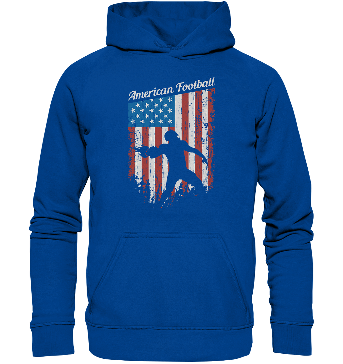 American Football Banner - Basic Unisex Hoodie