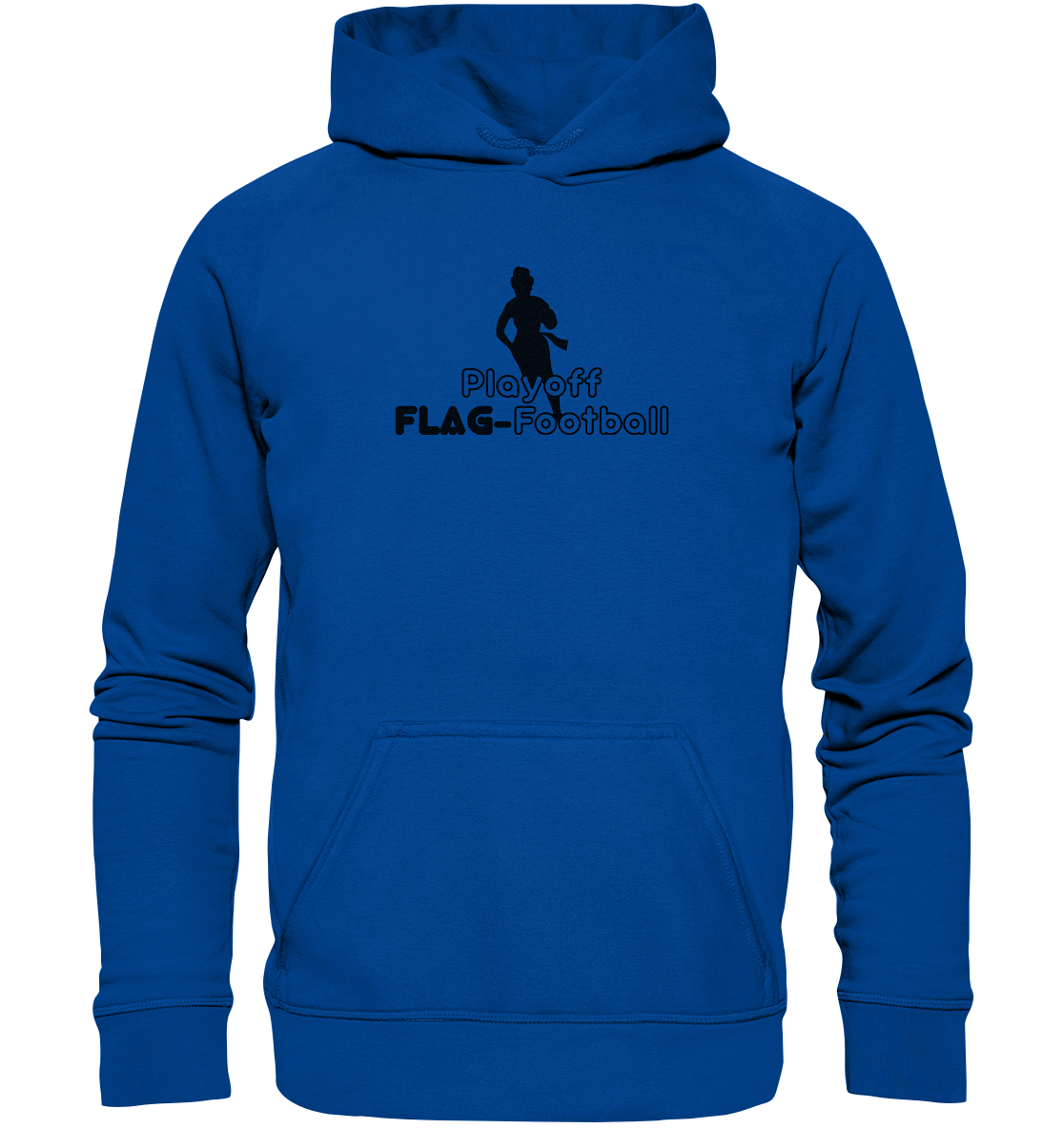 Playoff Flag Football  Women black  - Basic Unisex Hoodie