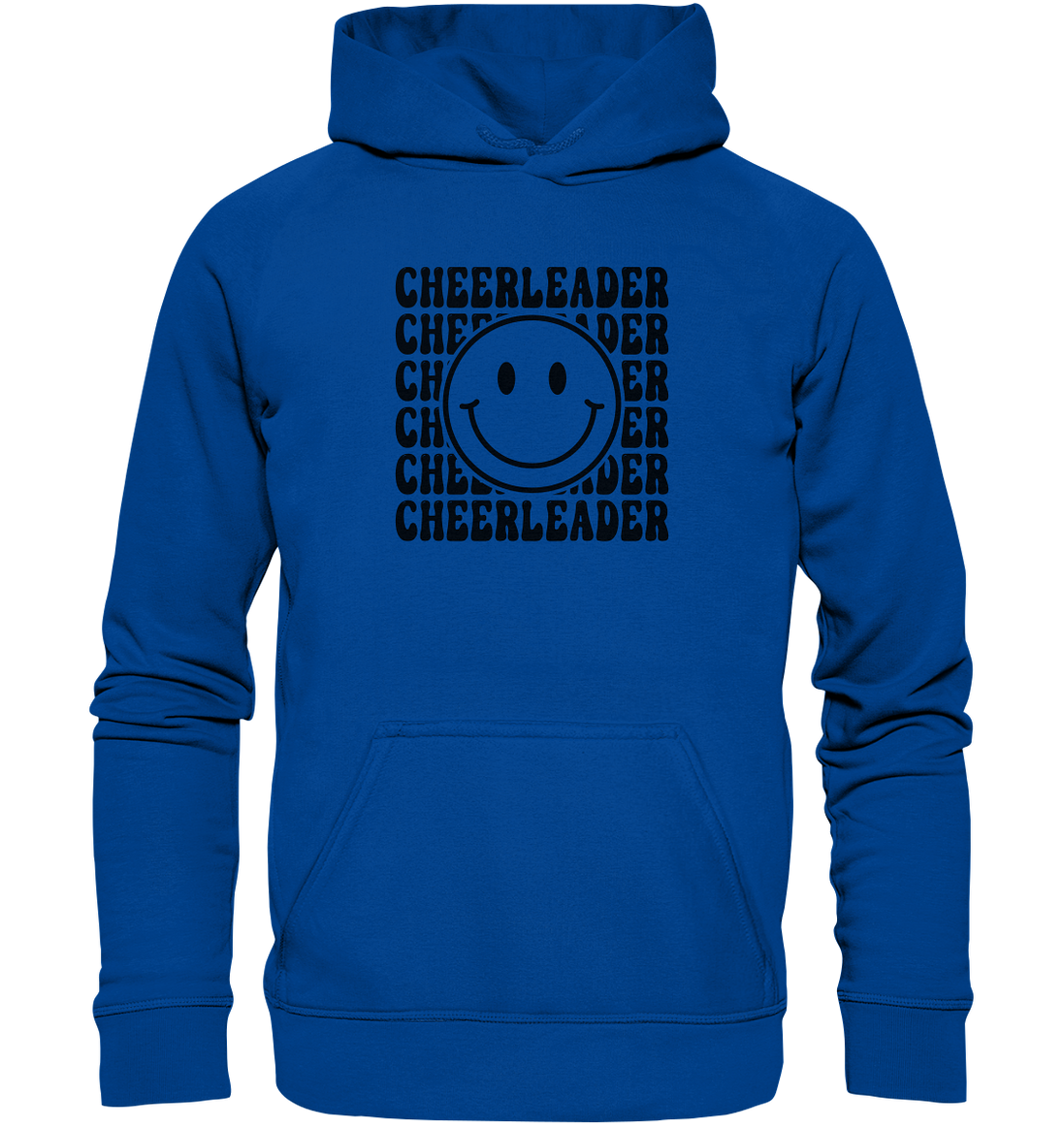 Cheerleader Smiley - Basic Unisex Hoodie