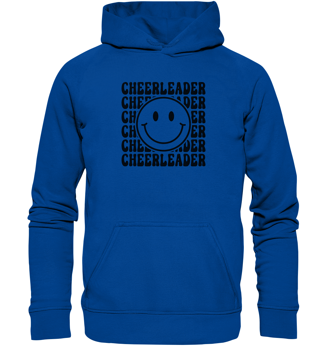Cheerleader Smiley - Basic Unisex Hoodie