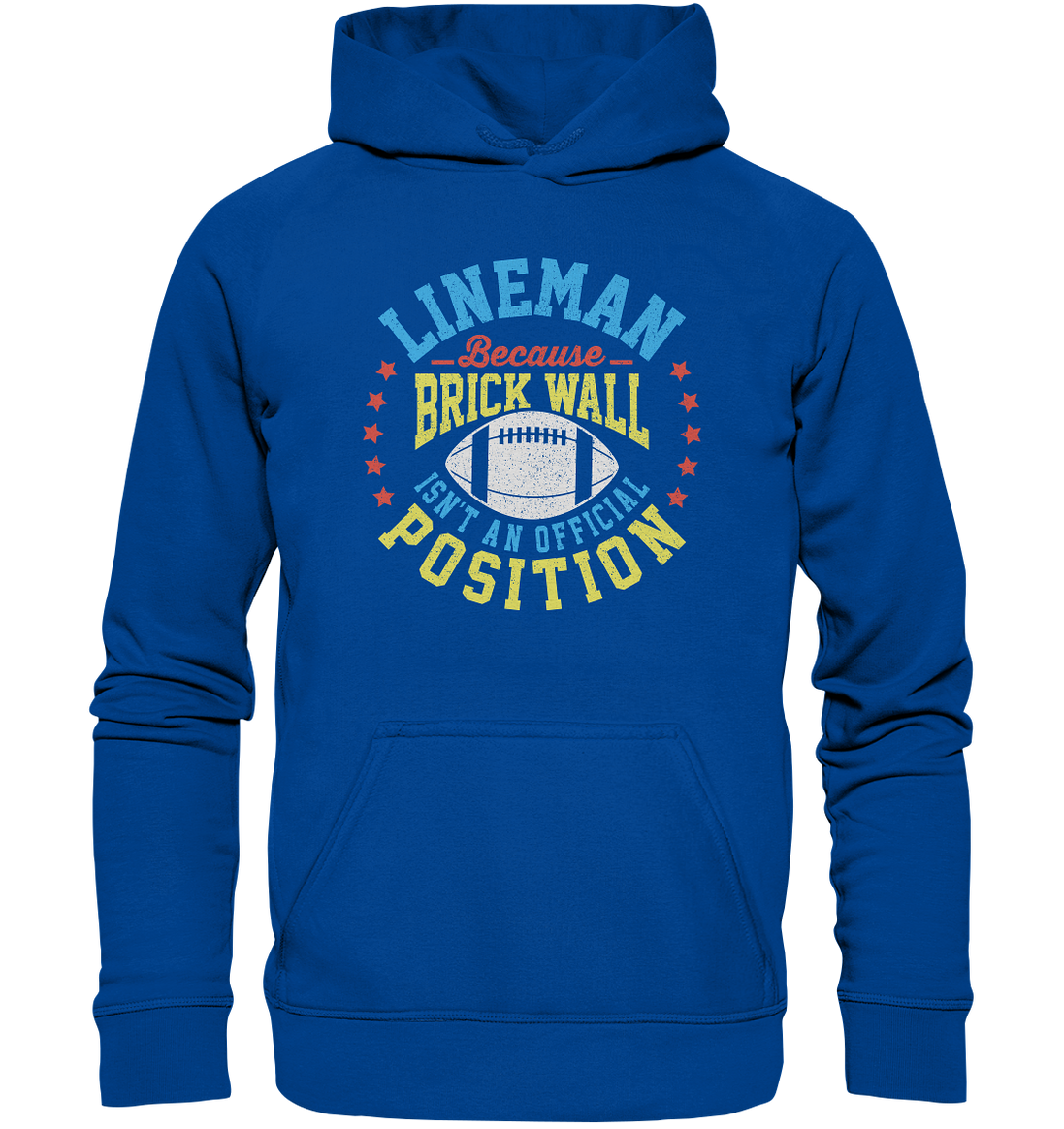 Lineman Brick Wall - Basic Unisex Hoodie