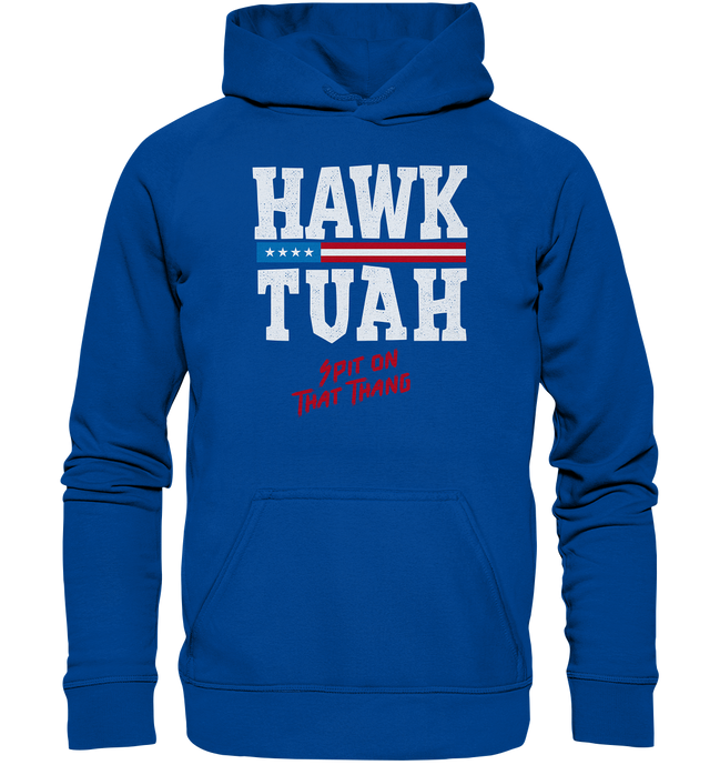 Hawk Tuah White - Basic Unisex Hoodie