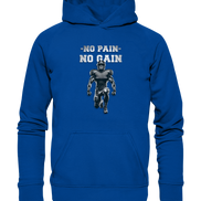 No Pain No Gain Metal - Basic Unisex Hoodie