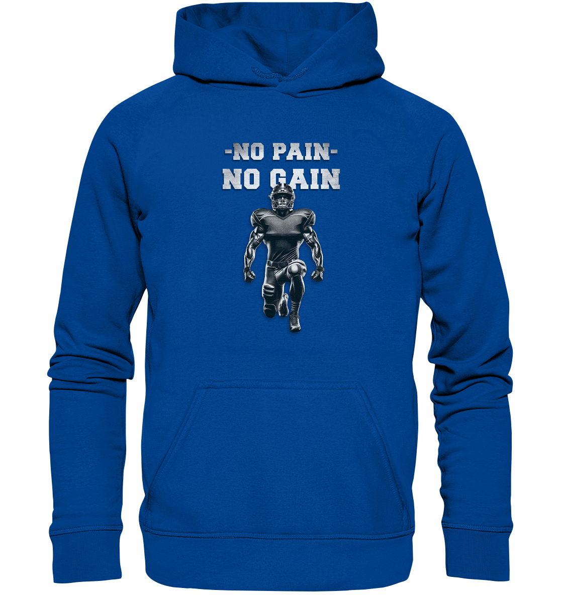 No Pain No Gain Metal - Basic Unisex Hoodie