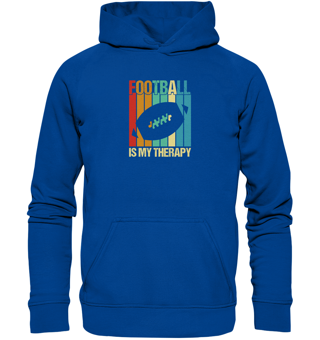 Football is my Therapy - Basic Unisex Hoodie