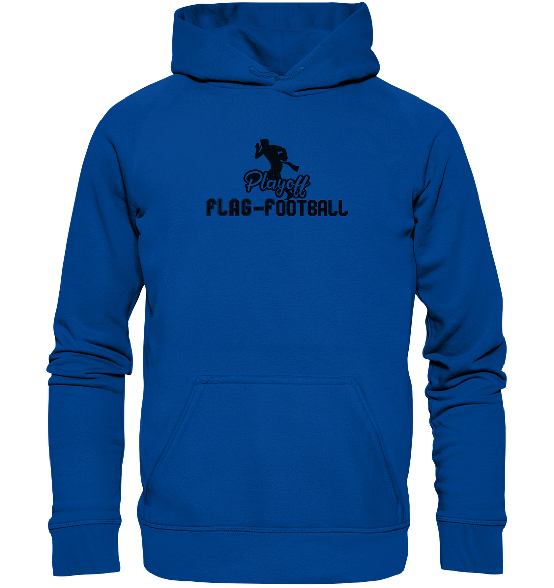 Playoff Flag Football  Men black - Basic Unisex Hoodie