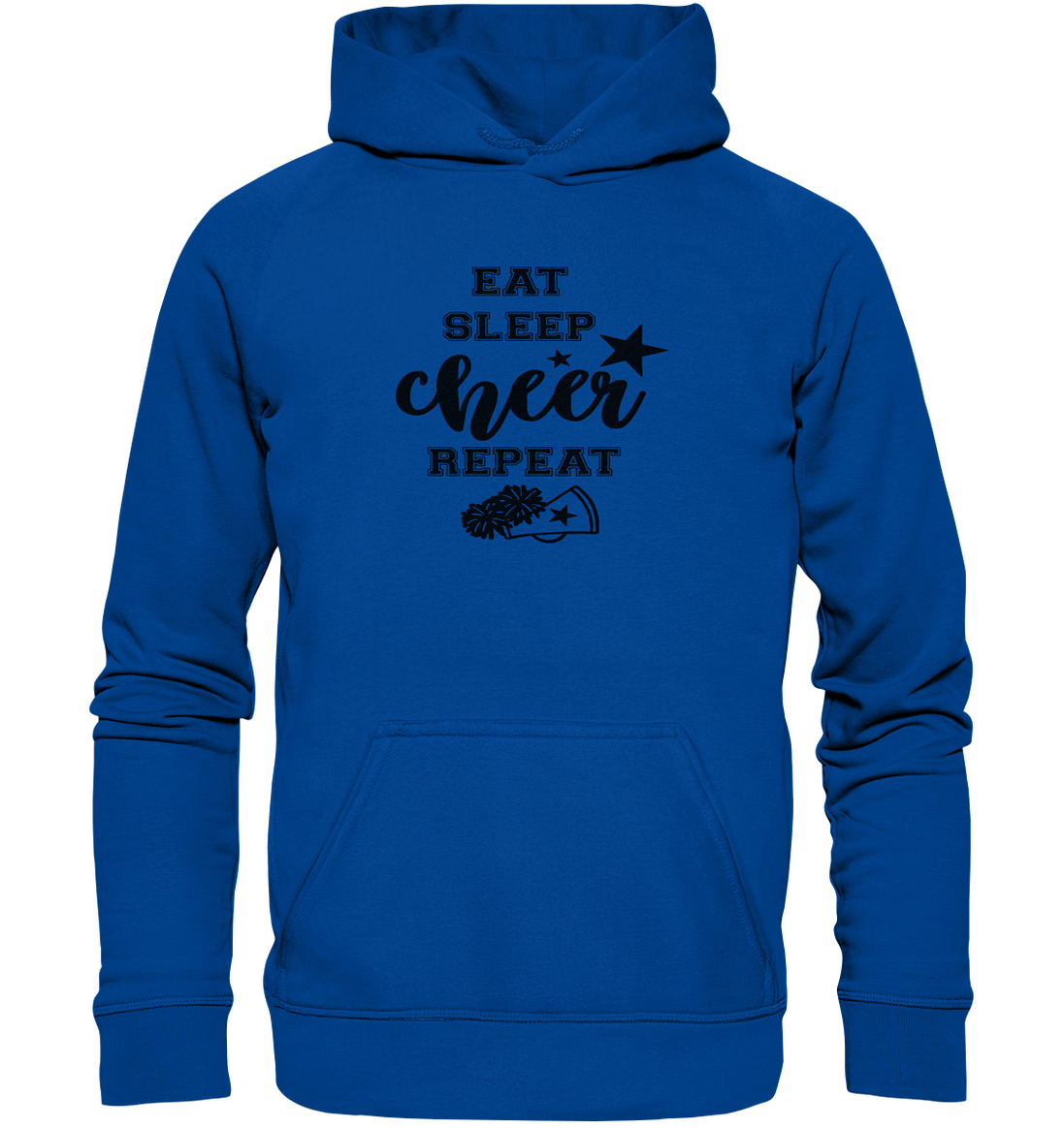 Eat Sleep Cheer Repeat - Basic Unisex Hoodie