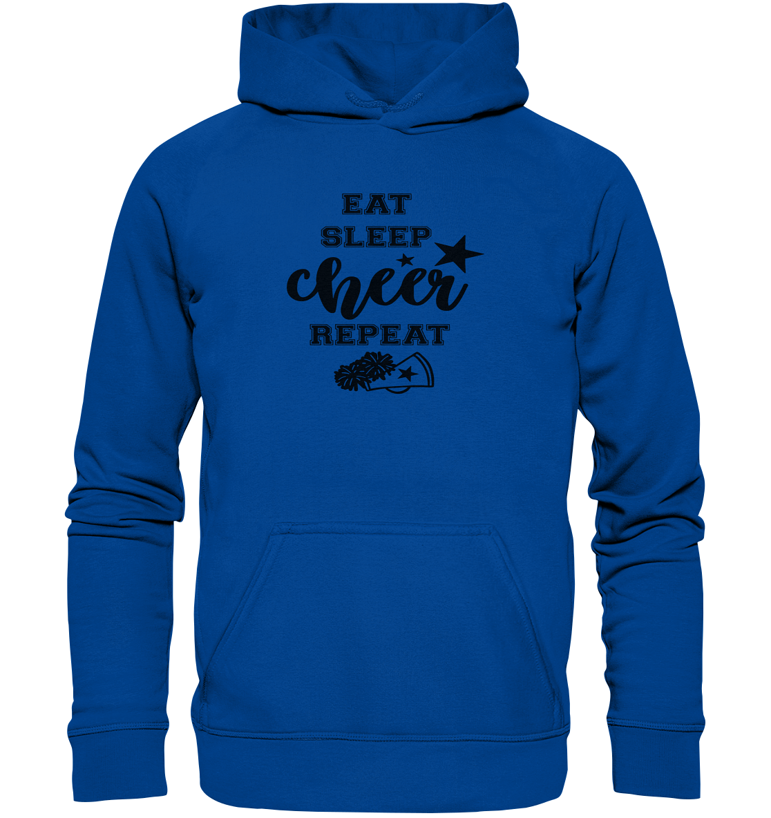 Eat Sleep Cheer Repeat - Basic Unisex Hoodie