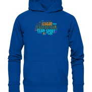 Flag Football Word Bubble - Basic Unisex Hoodie