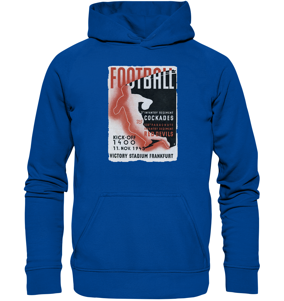 Red Devils Frankfurt 1945 - Basic Unisex Hoodie