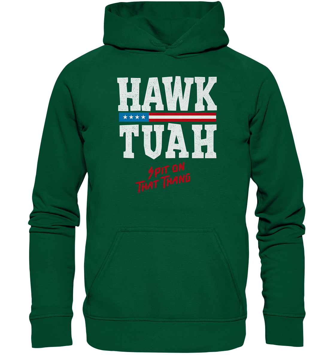 Hawk Tuah White - Basic Unisex Hoodie