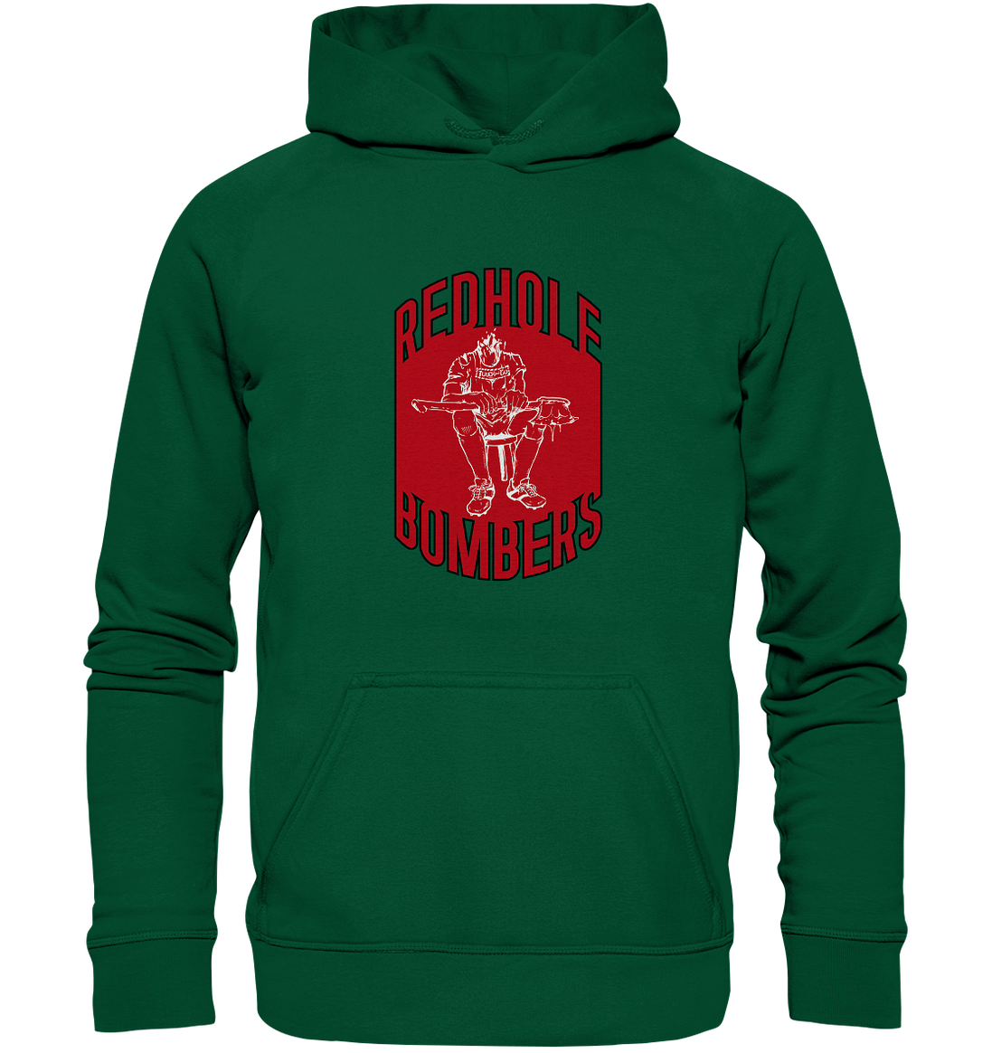Göppingen Red Hole Bombers - Basic Unisex Hoodie