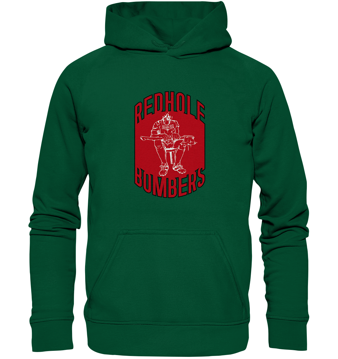Göppingen Red Hole Bombers - Basic Unisex Hoodie