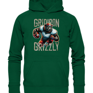 Gridiron Grizzly - Basic Unisex Hoodie