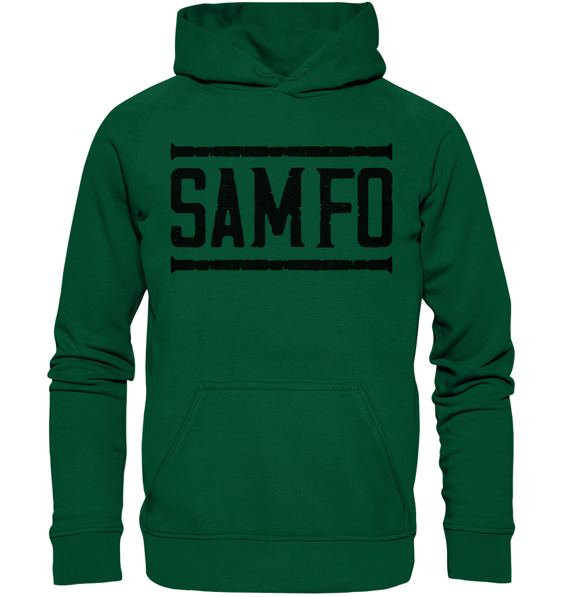 SAMFO black - Basic Unisex Hoodie