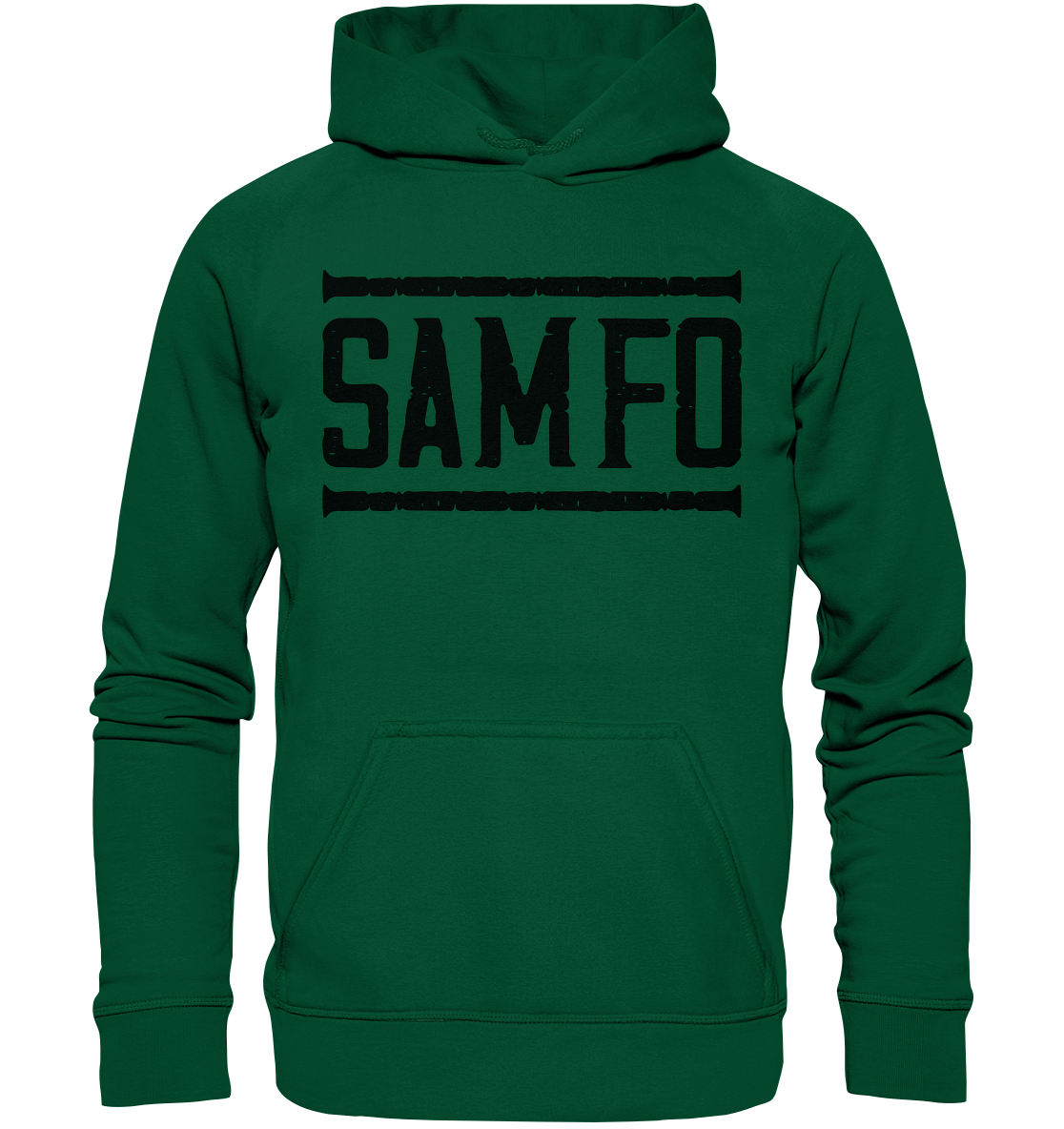 SAMFO black - Basic Unisex Hoodie