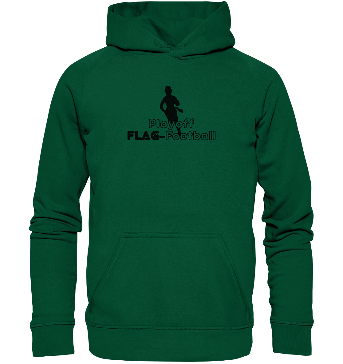 Playoff Flag Football  Women black  - Basic Unisex Hoodie