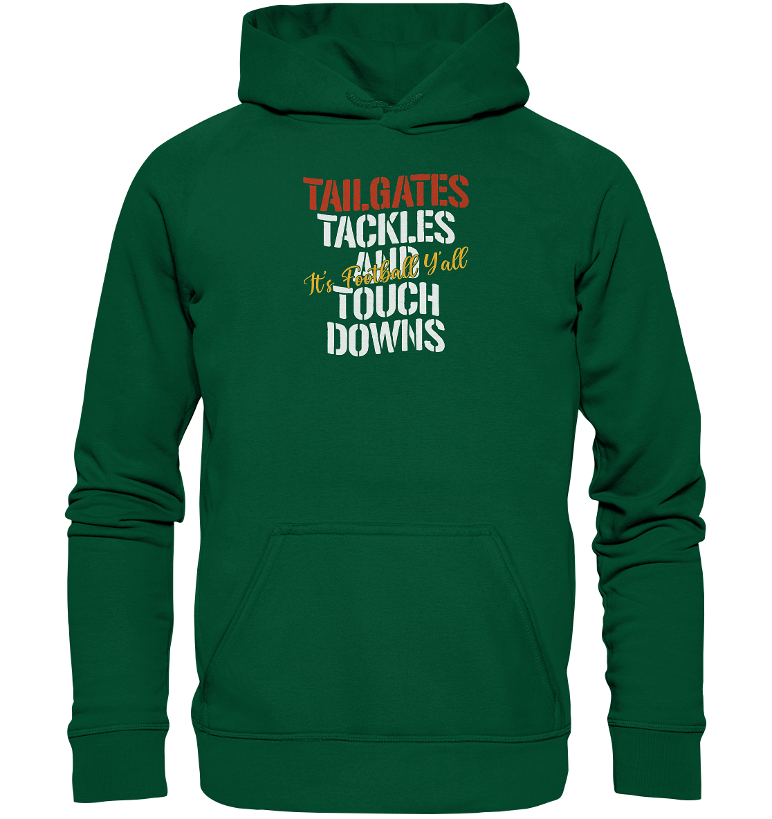 Tailgate Tackles - Basic Unisex Hoodie