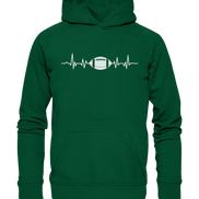 Football Heartbeat - Basic Unisex Hoodie