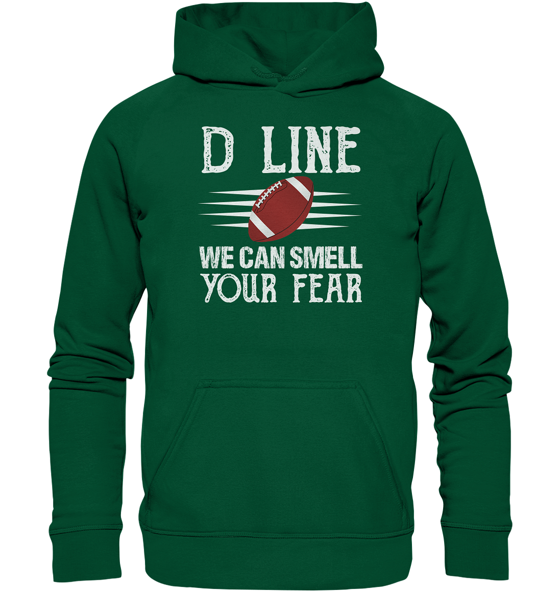 D-Line Fear - Basic Unisex Hoodie