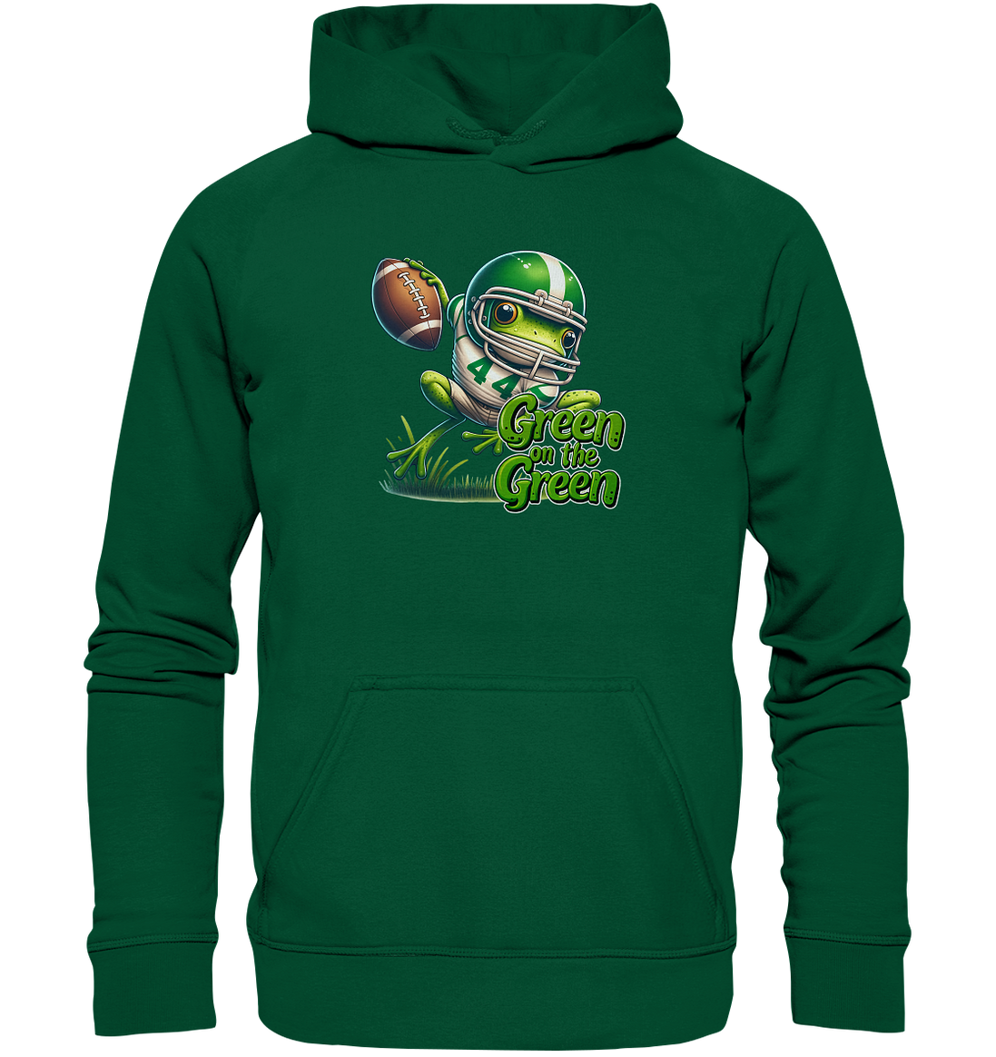 Green Frog - Basic Unisex Hoodie