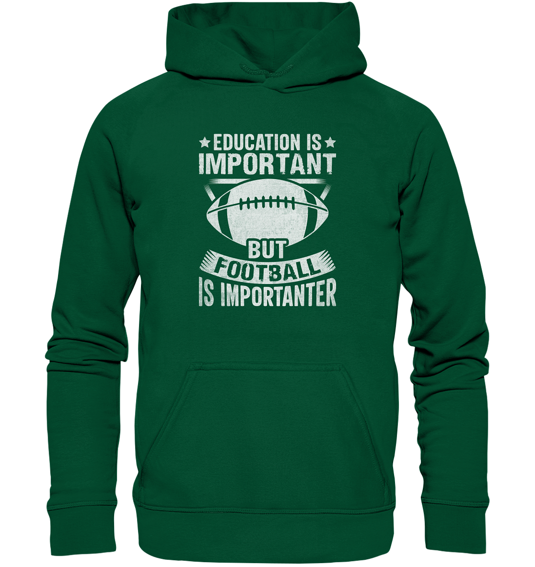 Football is importanter - Basic Unisex Hoodie