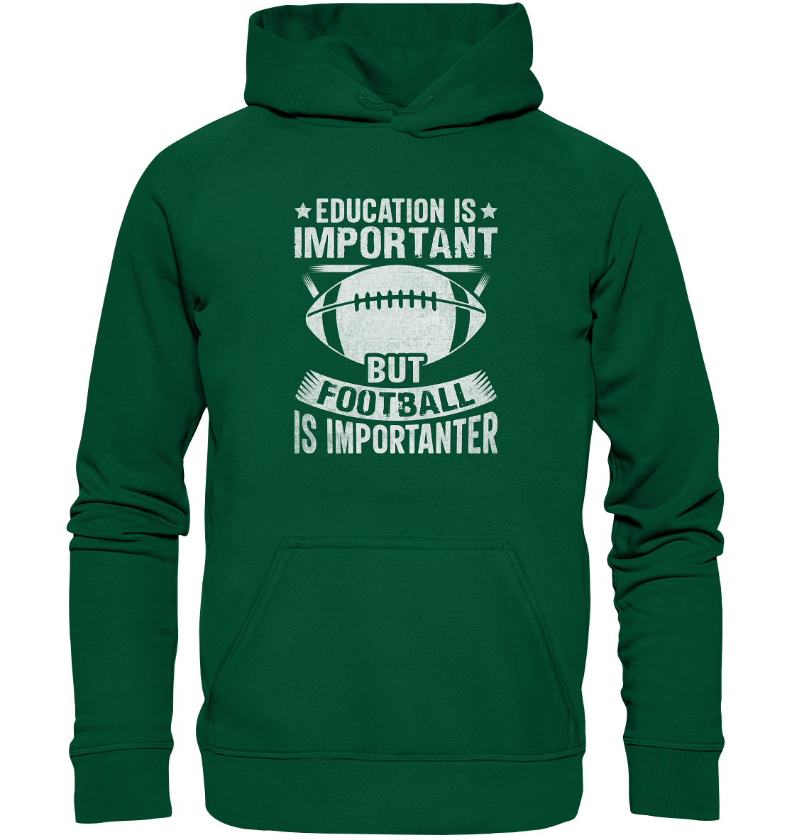 Football is importanter - Basic Unisex Hoodie