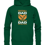 Football Dad Much Cooler - Basic Unisex Hoodie