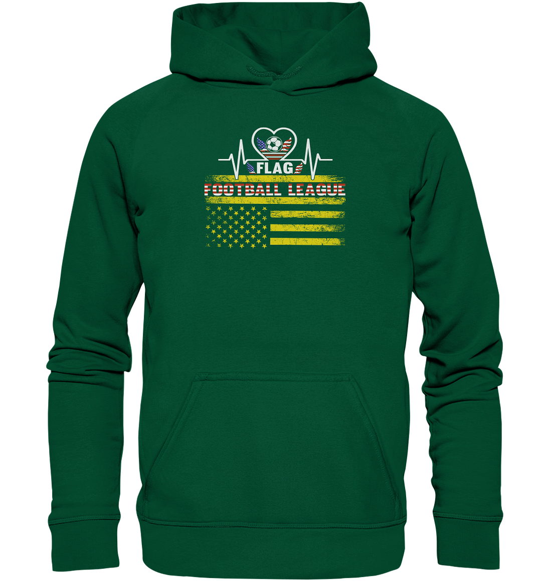 Flag Football League - Basic Unisex Hoodie
