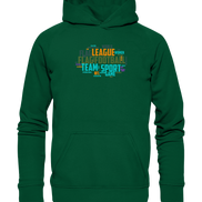 Flag Football Word Bubble - Basic Unisex Hoodie