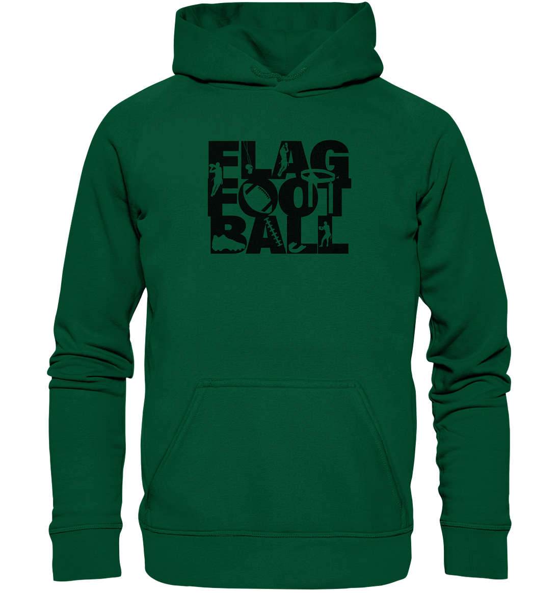Flag Football - Basic Unisex Hoodie