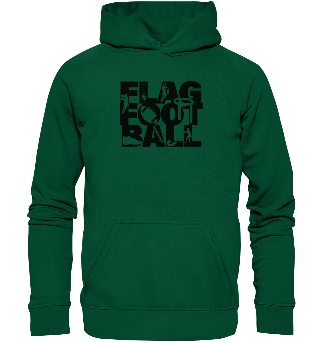 Flag Football - Basic Unisex Hoodie
