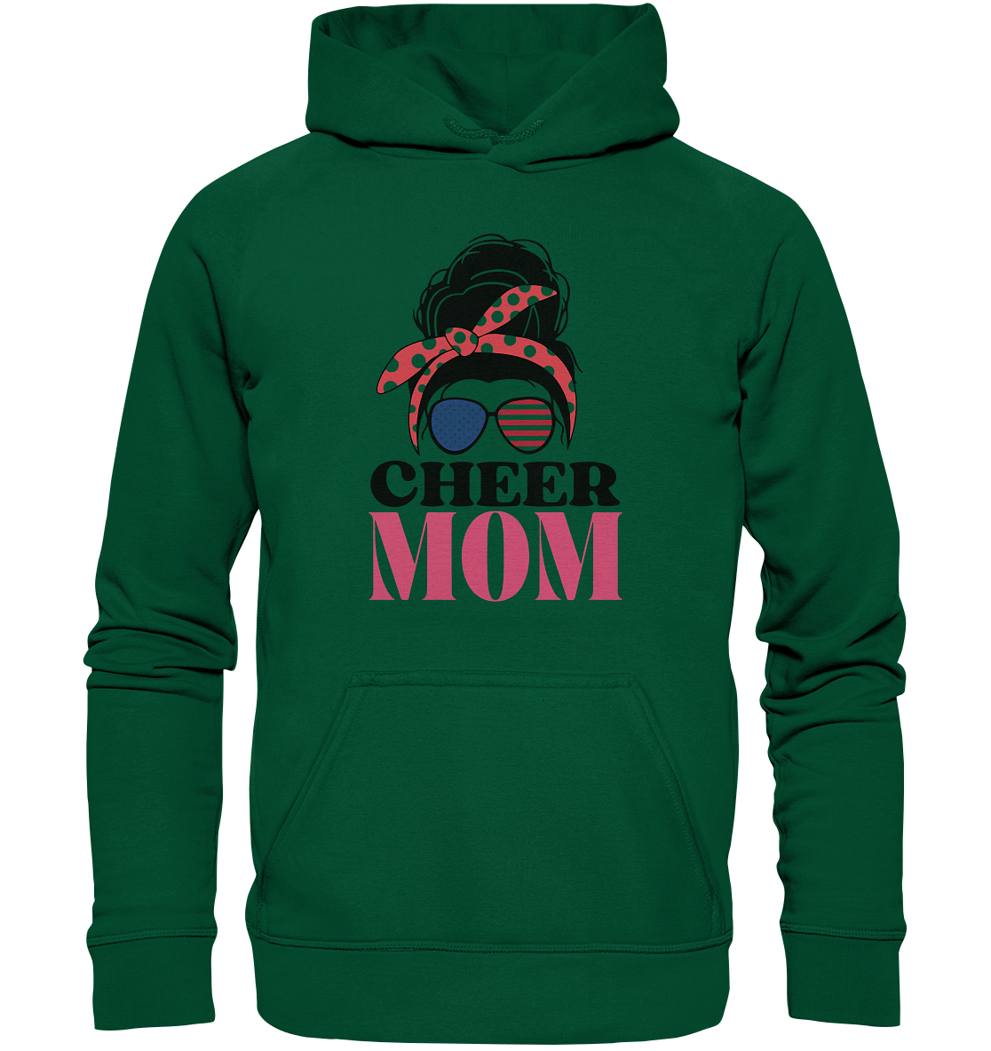 Cheer Mom Sunglases - Basic Unisex Hoodie