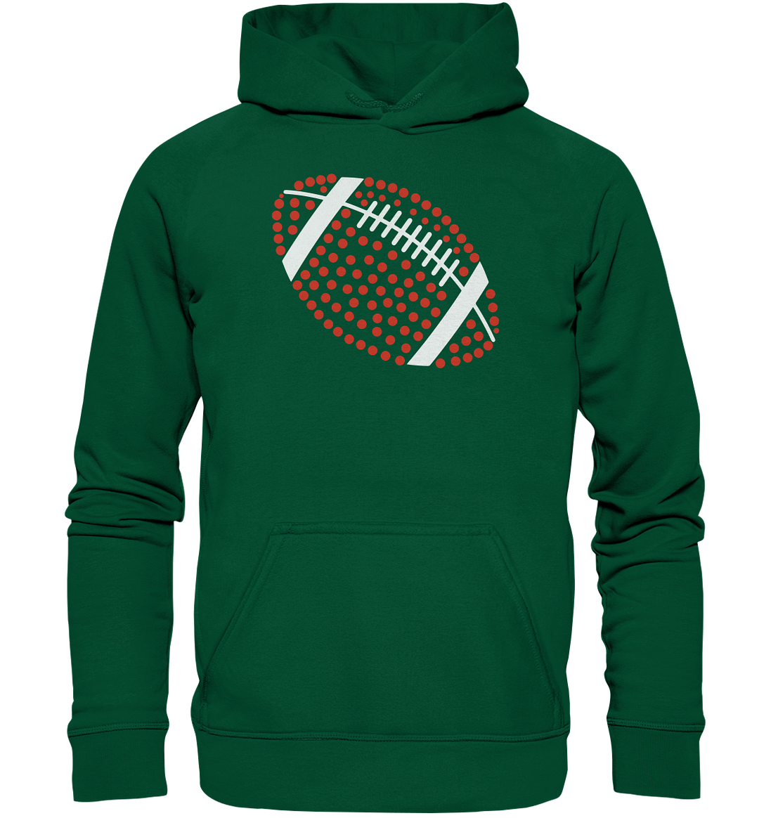 Football Dots - Basic Unisex Hoodie