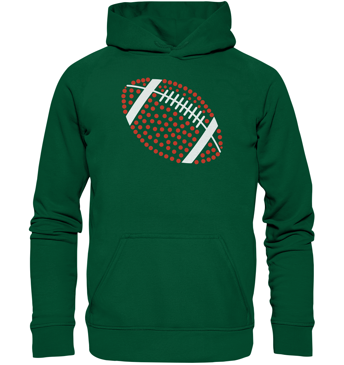 Football Dots - Basic Unisex Hoodie