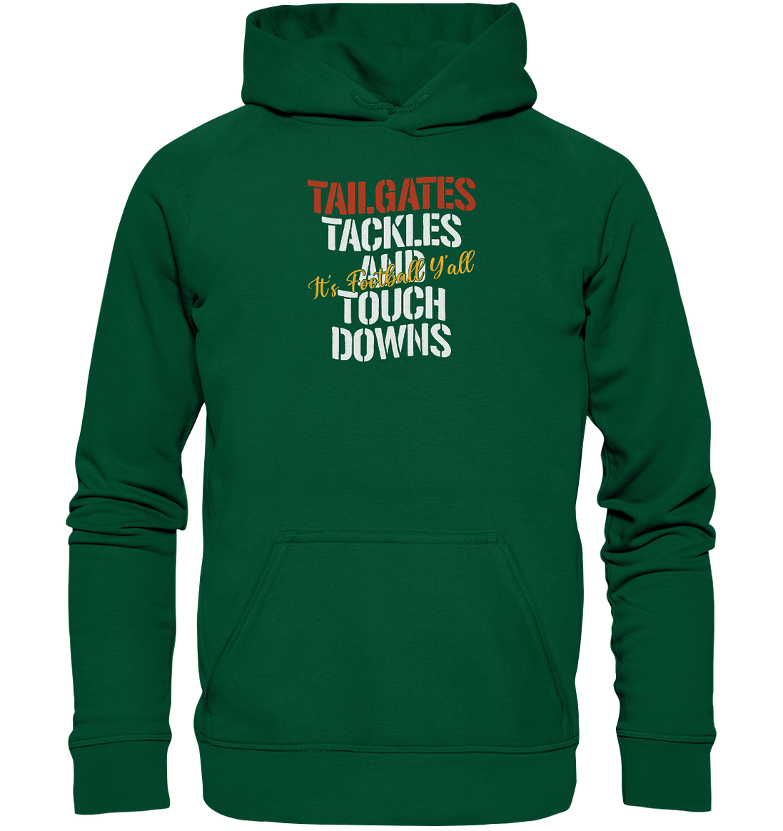 Tailgate Tackles - Basic Unisex Hoodie