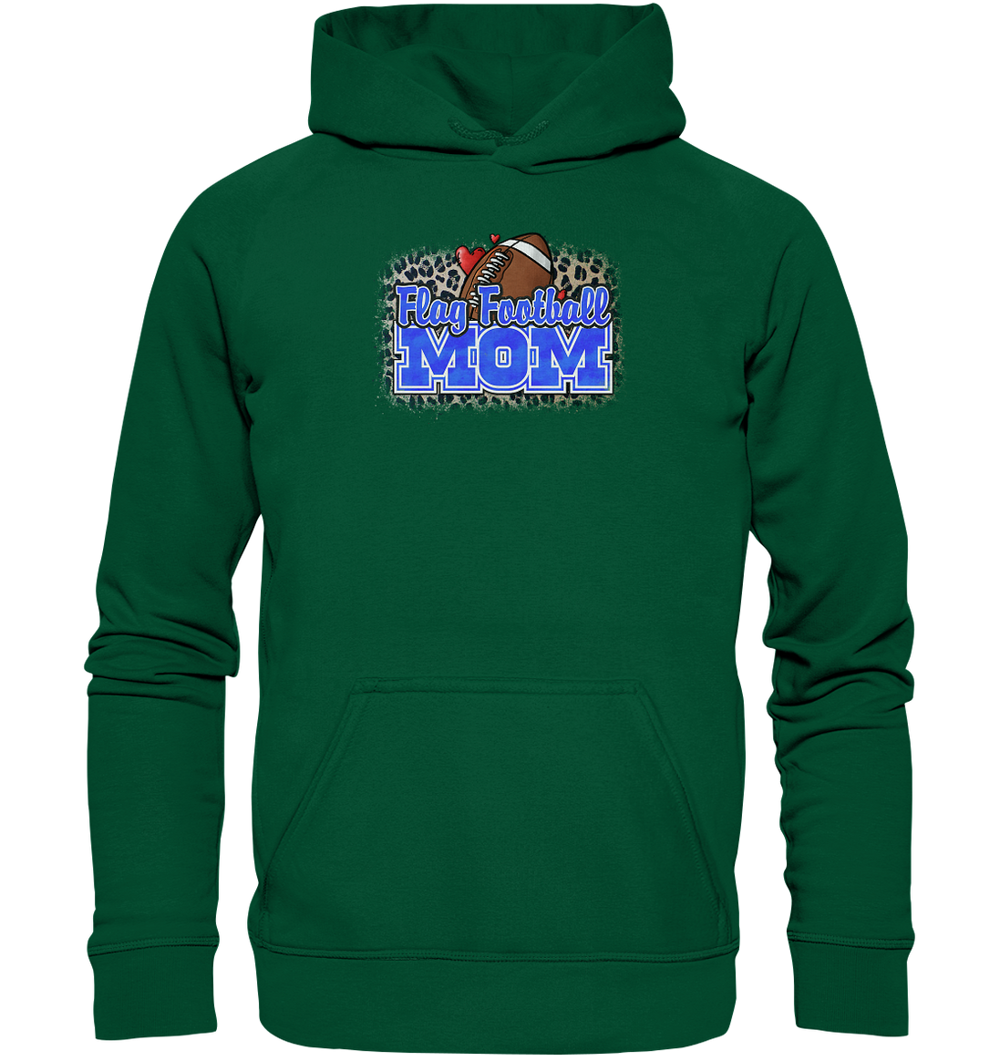 Flag Football Mom - Basic Unisex Hoodie