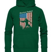 American Football Banner - Basic Unisex Hoodie