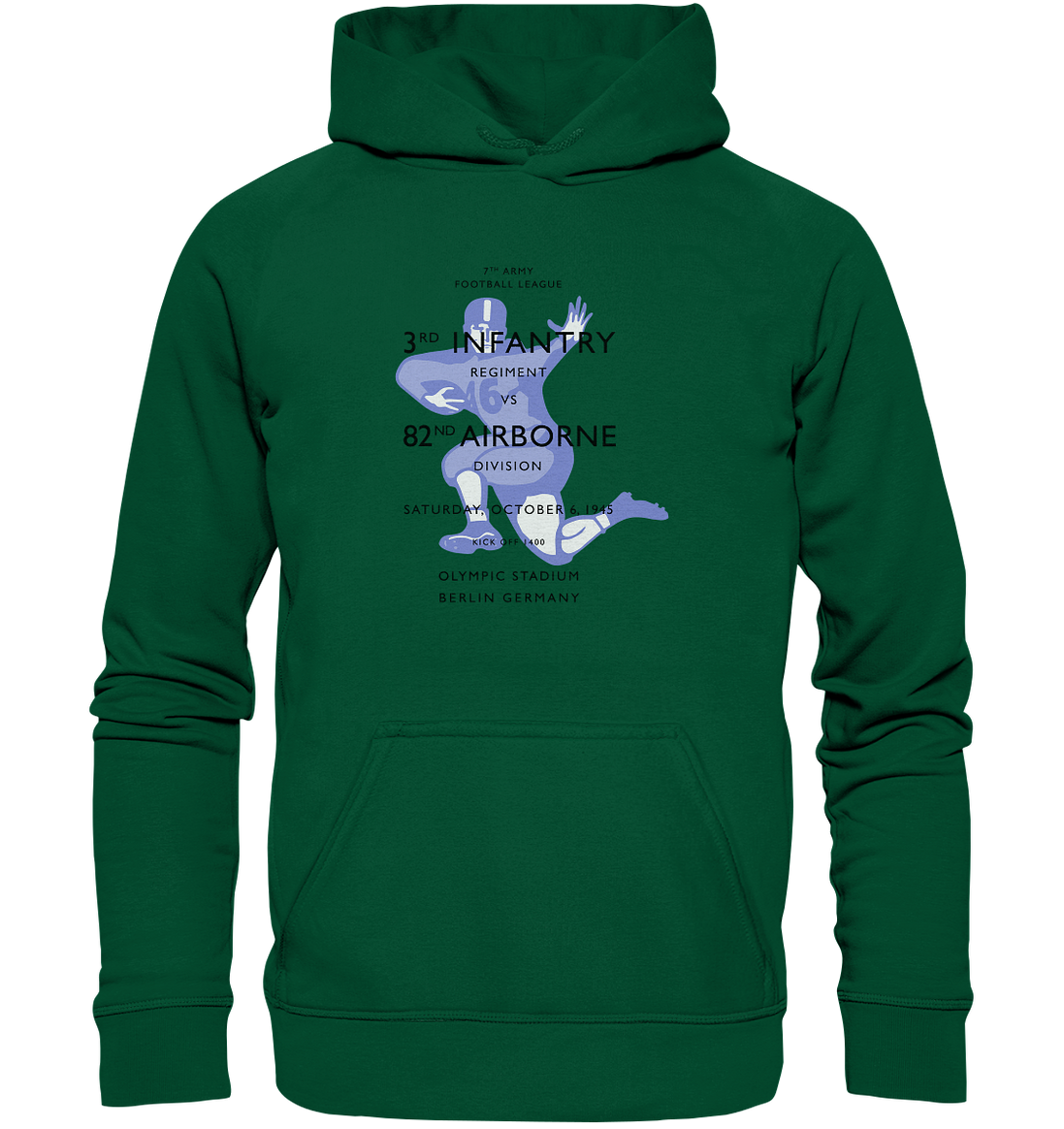 Infantry vs. Airborne 1945 - Basic Unisex Hoodie