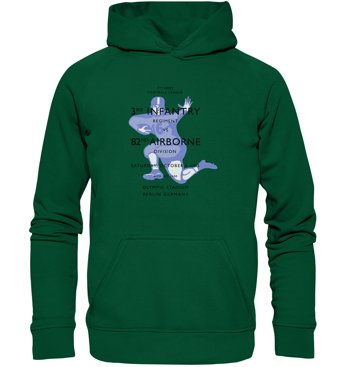 Infantry vs. Airborne 1945 - Basic Unisex Hoodie