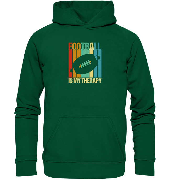 Football is my Therapy - Basic Unisex Hoodie