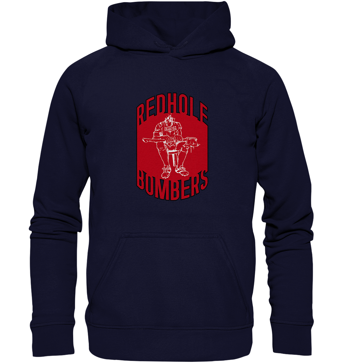Göppingen Red Hole Bombers - Basic Unisex Hoodie