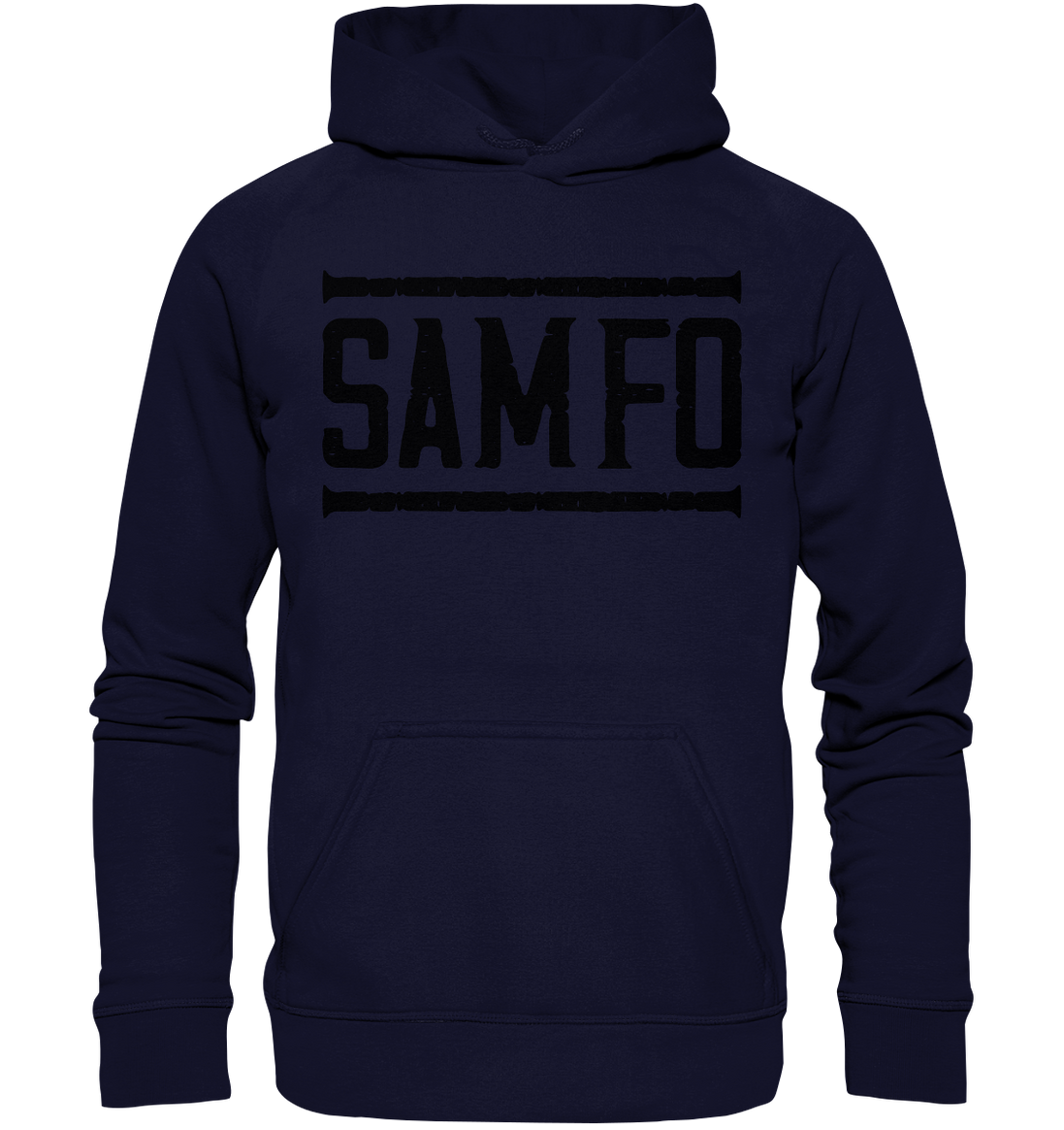SAMFO black - Basic Unisex Hoodie
