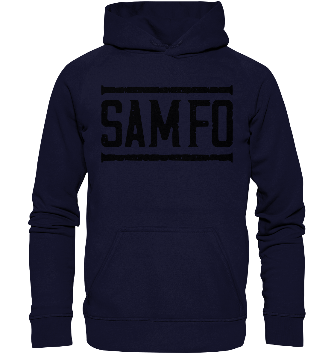 SAMFO black - Basic Unisex Hoodie