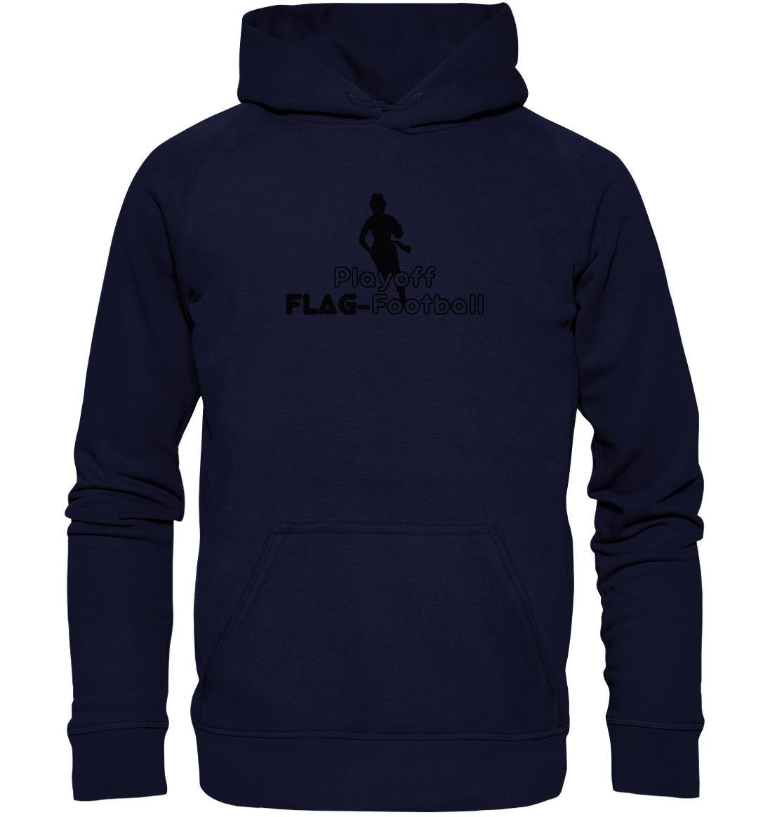 Playoff Flag Football  Women black  - Basic Unisex Hoodie