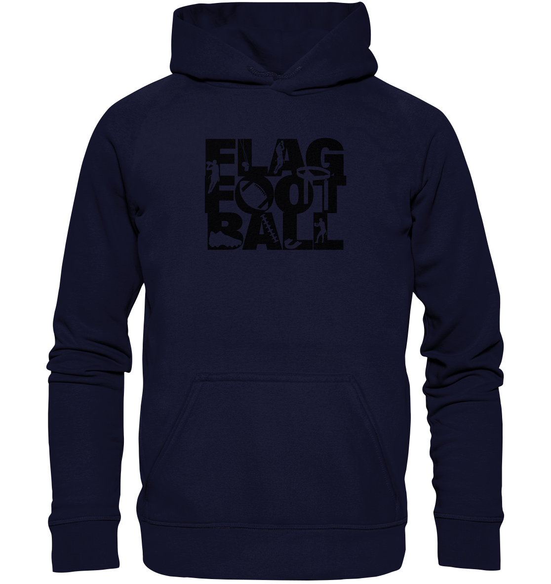 Flag Football - Basic Unisex Hoodie