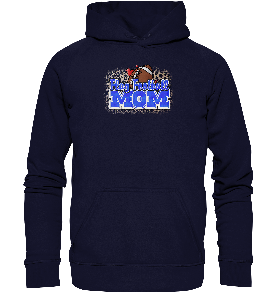 Flag Football Mom - Basic Unisex Hoodie