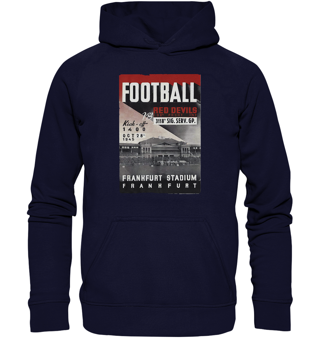 Frankfurt Football 1945 - Basic Unisex Hoodie