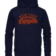 New York Football Silhoutte  - Basic Unisex Hoodie